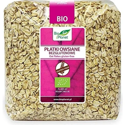 Image de Flocons d&#039;avoine sans gluten BIO 1 kg PLANET
