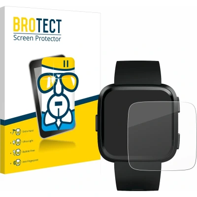 Afbeelding van BROTECT Screenprotector voor Fitbit Versa / Lite Special Edition Folie Beschermfolie Beschermglas transparant