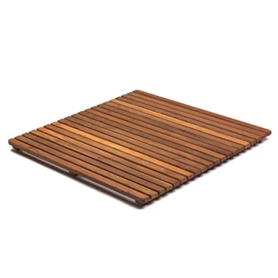 Afbeelding van Asinox TEK4A7171 doucherooster, hout, bruin, 71 x 4 cm