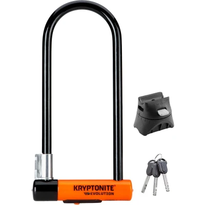 Afbeelding van Kryptonite Evolution Beugelslot Fiets en Scooter ART 3 Slot Stalen Elektrische 29,2x10,2 cm Zwart/Oranje