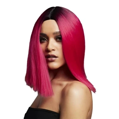Afbeelding van Fever Kylie Two Toned Blend Magenta Pink Pruik Roze