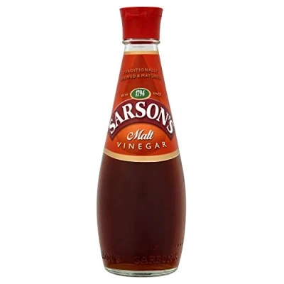Afbeelding van Sarson&#039;s Malt Vinegar glazen fles, 250 ml, 2 stuks