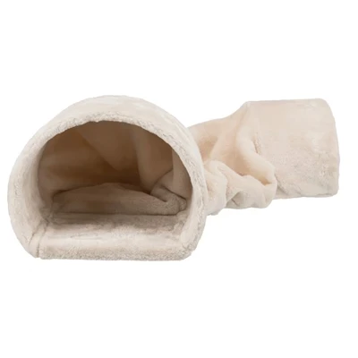 Afbeelding van Trixie Speeltunnel Konijn / Cavia Pluche Beige 80X27X21 CM