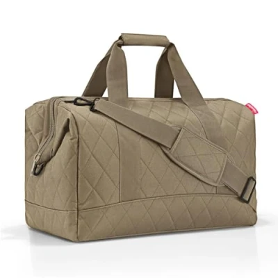 Afbeelding van Reisenthel Allrounder L Reise 4 Weekendtas, Dames, Maat: One Size, Rhombus olive