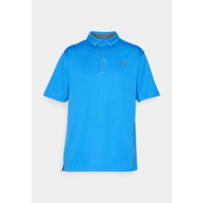 Afbeelding van Under Armour TECH Poloshirt, Heren, Maat: 3XL, Blue atlantis/pitch gray
