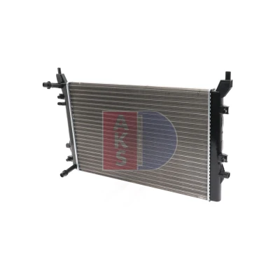 Afbeelding van AKS DASIS 040044N Radiateur 625 405 18 Koelribben mechanisch gelast VOLKSWAGEN: GOLF 5, 6, Scirocco III, AUDI: A3 Hatchback, Sportback