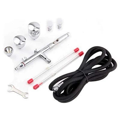 Afbeelding van Fengda FE 183K Airbrush Pistool set Double Action 3x Nozzle