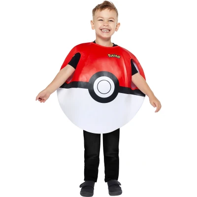 Afbeelding van AMSCAN Pokéball Pokémon kostuum voor kinderen 98/122 (3 7 jaar)