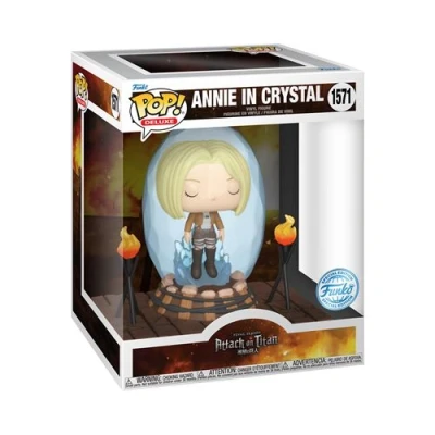 Image de Figurine Funko Pop Deluxe Attack on Titan Annie in crystal