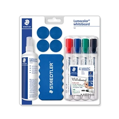 Image de STAEDTLER kit de marqueurs Lumocolor pour tableaux blanc