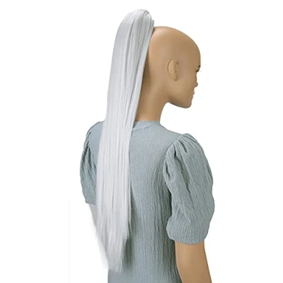 Afbeelding van PRETTYSHOP H139 Haarverlenging, 70 cm, grijs