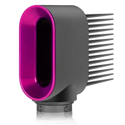 Afbeelding van Haardrogeropzetstuk met kam voor Dyson Airwrap Styler HS01 HS05 roterende krulvaten kappersaccessoires