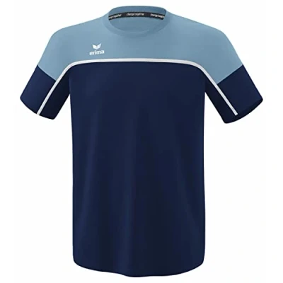 Afbeelding van erima CHANGE by T shirt new navy/faded denim/wit