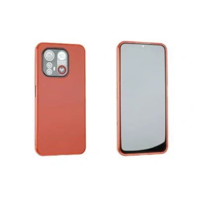 Afbeelding van caseroxx TPU beschermhoes voor Emporia Smart 6/ME.6 met schokbescherming rood