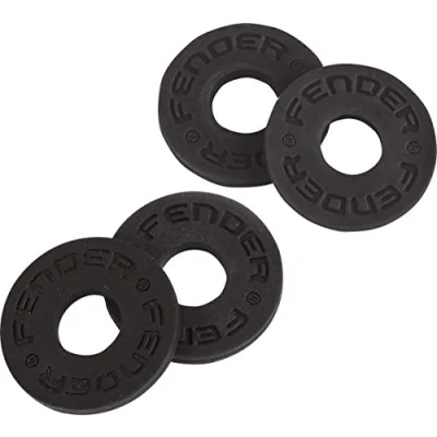 Image de FENDER STRAP BLOCKS 990819006 Lot de 4 systèmes sécurité pour sangle Noir