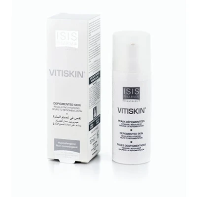 Afbeelding van Isis Pharma Vitiskin Regulerende depigmentatie 50 ml Vitiligo Vitiliginous Skin Good for You by
