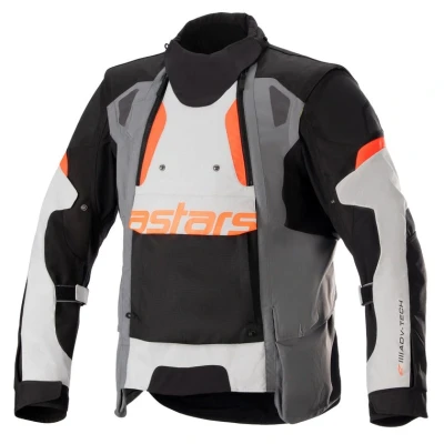 Afbeelding van Alpinestars Halo Drystar Jacket Dark Gray Ice Black L Maat Jas