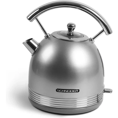 Afbeelding van Schneider SCKE17S retro Vintage Waterkoker 1.7L 2200W Zilver
