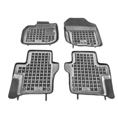 Afbeelding van REZAW PLAST 200907 Vloermatset Rubber voor en achter Zwart HONDA: Jazz 3