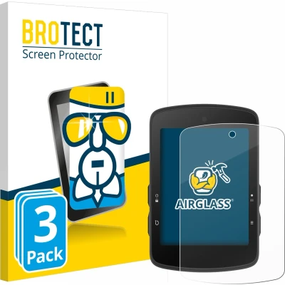 Afbeelding van BROTECT Screenprotector voor Bryton Rider S510 Folie Beschermfolie Beschermglas transparant (3 Stuks)