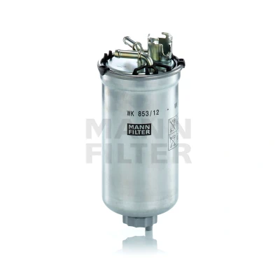 Afbeelding van MANN FILTER WK 853/12 z Brandstoffilter Pijpfilter 8 Met pakking VOLKSWAGEN: Polo IV Hatchback, Saloon, SKODA: Fabia I 1 Combi