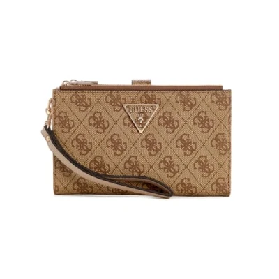 Afbeelding van Guess Laurel Organizer Portemonnee, Dames, Maat: One Size, Latte