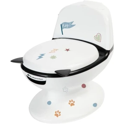 Afbeelding van Bebeconfort Mini Size Toilet Oefentoilet Black &amp; White