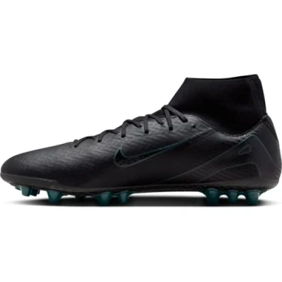 Afbeelding van Nike Performance ZM 10 Academy AG Voetbalschoenen met kunststof noppen, Maat: 40, Black/deep jungle Textiel/ synthetisch