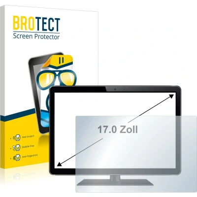 Afbeelding van BROTECT Screenprotector voor Industriële Monitoren met 17 inch Schermen [338 mm x 270 mm, 5:4] Folie Beschermfolie transparant