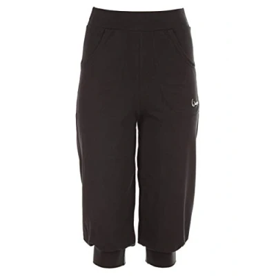 Afbeelding van WINSHAPE Wbe12 Trainingsbroek voor dames, luchtige hoge taille, fitnessbroek, vrije tijd, sport, zwart.