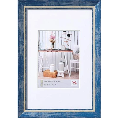 Afbeelding van Walther Chalet Fotolijst Fotoformaat 13x18 cm Blauw