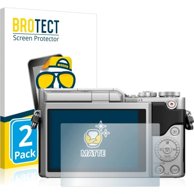 Afbeelding van BROTECT Screenprotector voor Panasonic Lumix DC GX800 Folie Beschermfolie matte (2 Stuks)