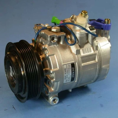 Afbeelding van DENSO DCP02005 AC Compressor 7SBU16C 12 PAG 46 R 134a Met magneetkoppeling VOLKSWAGEN: Passat B5 GP Saloon, Estate, AUDI: A4 Saloon