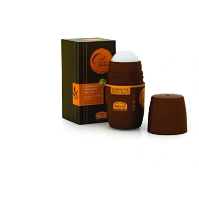 Afbeelding van Helan, Elm, Roll On deodorant voor heren, zacht en natuurlijk de huid van lichaam oksels, blokkeert zweet laat fris geurig, 50 ml Made in Italy