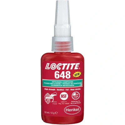 Afbeelding van Loctite Lijm 648 Temp Bestendig 50Ml