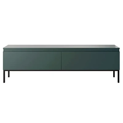 Afbeelding van Selsey BEMMI TV kast, Melamine, donkergroen, 150 cm