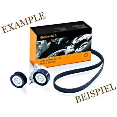 Image de Contitech 6PK1750K3 KIT COURROIE MULTI V