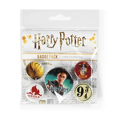 Image de Set Badges Harry Potter Gryffindor