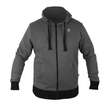 Afbeelding van Preston Grey Zip Hoodie Maat : Small