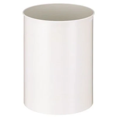 Afbeelding van Papierbak Vepabins rond 15liter wit