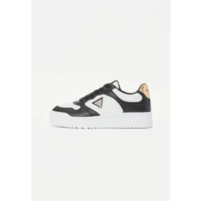 Afbeelding van Guess Miram Sneakers laag, Dames, Maat: 40, Mehrfarbig schwarz Kunststof