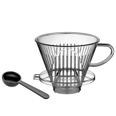 Afbeelding van Cilio Koffiefilter Kunststof Transparant Nr.04 Simon Lévelt