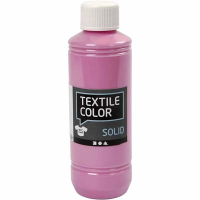 Afbeelding van Textil Solid, roze, dekkend, 250 ml