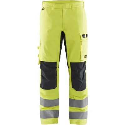 Afbeelding van Blaklader Multinorm werkbroek Inherent met stretch 1788 1512 High Vis Geel/Marineblauw C64