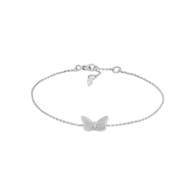 Afbeelding van Fossil dames Armband van Zilver met zirkonia JFS00620040 in de kleur