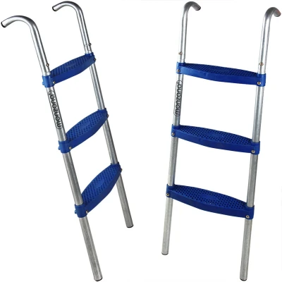 Afbeelding van Deuba Ladder Trampoline 110cm Hoog 3 Treden Kunststof