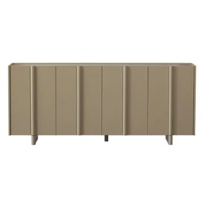 Afbeelding van WOOOD Basu Dressoir Grenenhout B 200 cm Mud