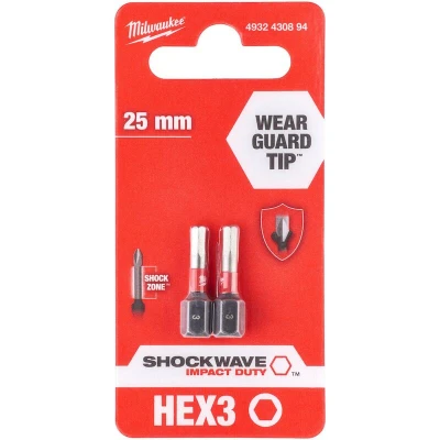 Afbeelding van MILWAUKEE 4932430894 Schroefbit gereedschapsstaal