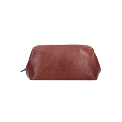 Afbeelding van Fossil Travel Toilettas, Maat: One Size, Cognac