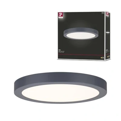 Afbeelding van Paulmann 70988 Panel Abia LED paneel vast ingebouwd 22 W Donkergrijs